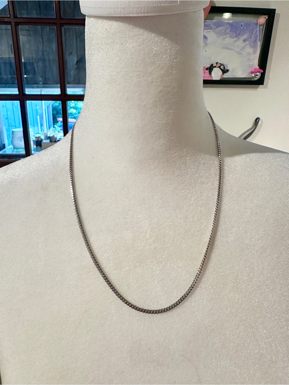 Classic Silver Curb Chain Necklace - Timeless Everyday Layering